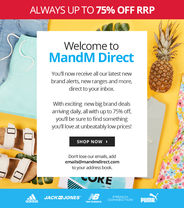 m&m direct new balance