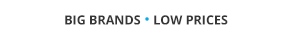 Big Brands - Low Prices