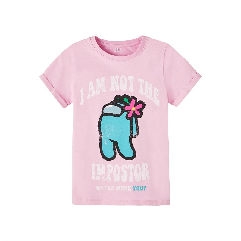 Buy Among Us Junior Girls Name It Nkfmetha T Shirt Lilace Sachet