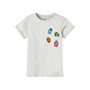 Among Us Girls Name It Nkfmetha T-Shirt Light Grey Melange