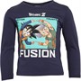 Dragonball Drenge T-shirts med lange ærmer Marineblå