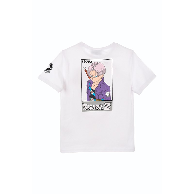 Dragonball Jungen Dragon Ball Z T-Shirts Weiß