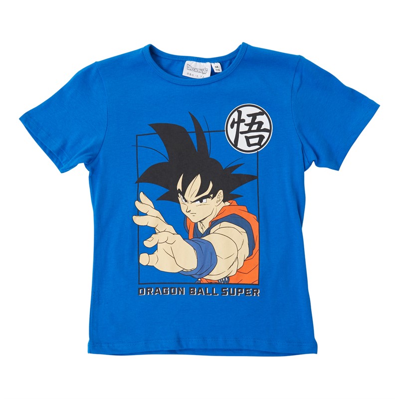 Dragonball Chłopięce T-shirty Niebieski