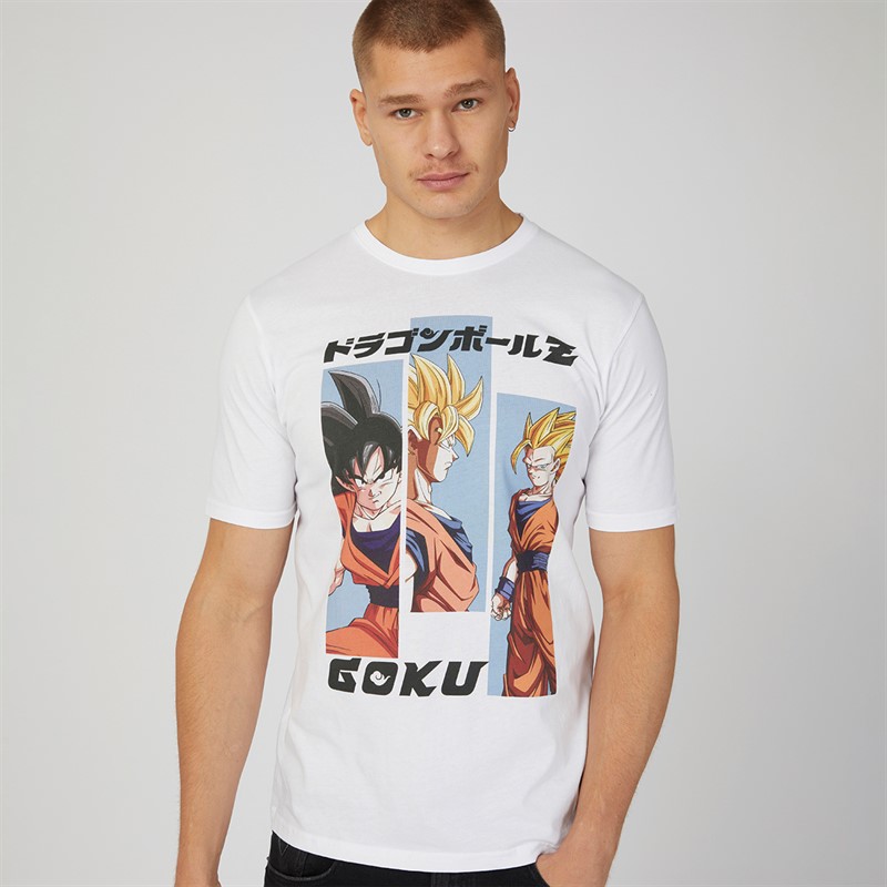 Dragonball Mens Z T-Shirt White