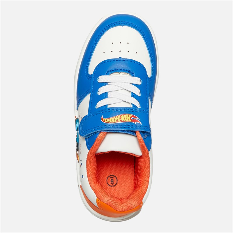 Hot Wheels Boys Club Trainers White/Multi