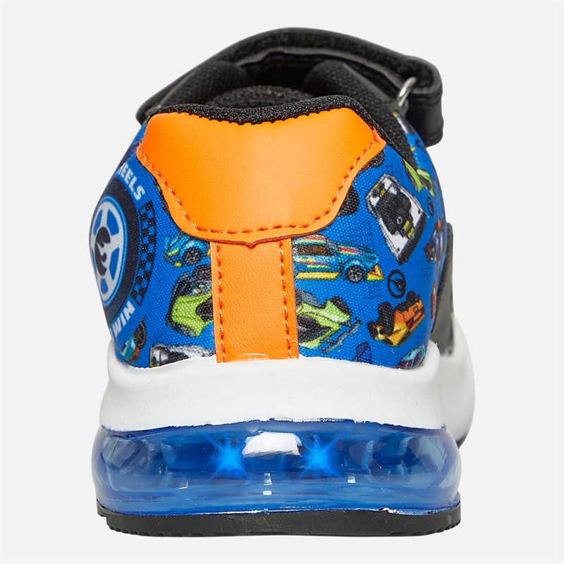 Hot Wheels Boys Infant Charge Trainers Blue/Multi