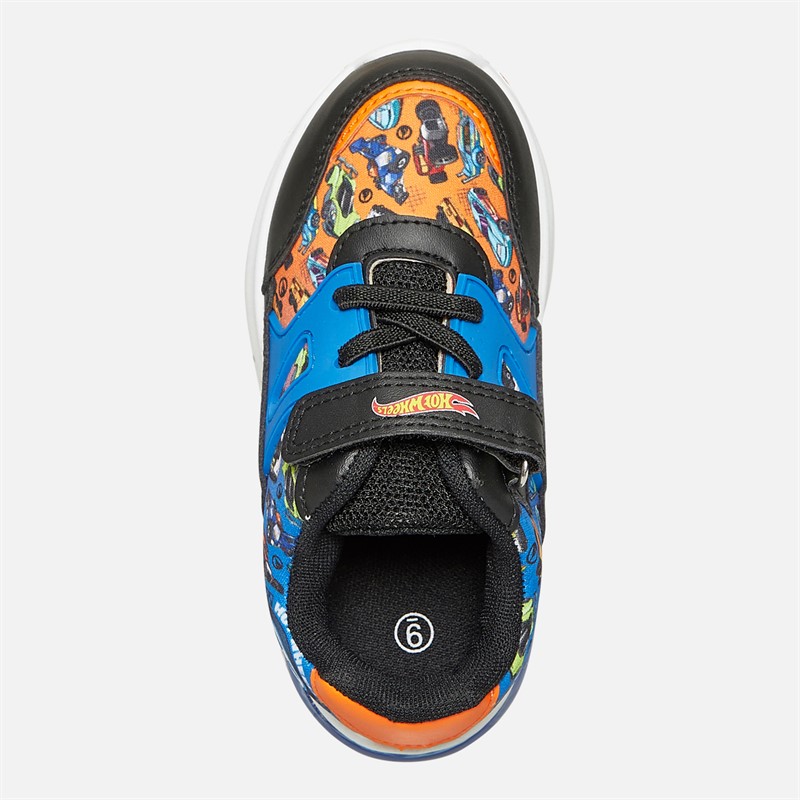 Hot Wheels Boys Infant Charge Trainers Blue/Multi