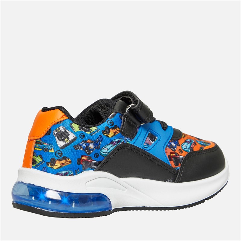 Hot Wheels Boys Infant Charge Trainers Blue/Multi