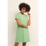 Kaffe Robe en jersey Kacelina Femme Vert Clair