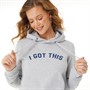 SUB_URBAN RIOT Womens I Got This Hoodie Grey Heather