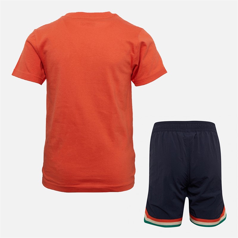 Perry Ellis Boys T-Shirt And Shorts Set Kol/Navy