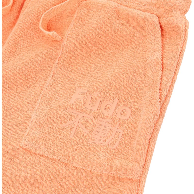 Fudo Boys T-Shirt And Shorts Set With Sunglasses Coral