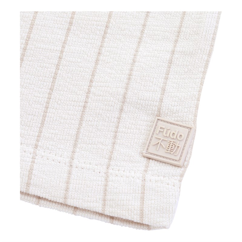 Fudo Boys T-Shirt, Shorts And Bucket Hat Set Cream