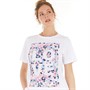 Amara Womens Dreams T-Shirt Optic White