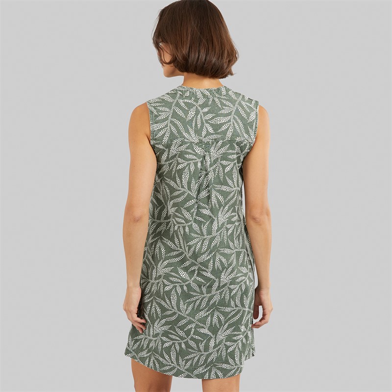 Amara Womens Reya Mersey Dress Thyme