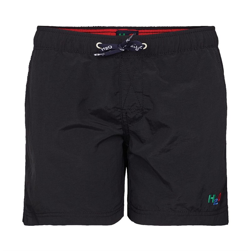 H2O Jungen Mads Badeshorts Schwarz