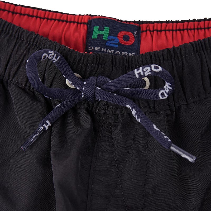 H2O Jungen Mads Badeshorts Schwarz