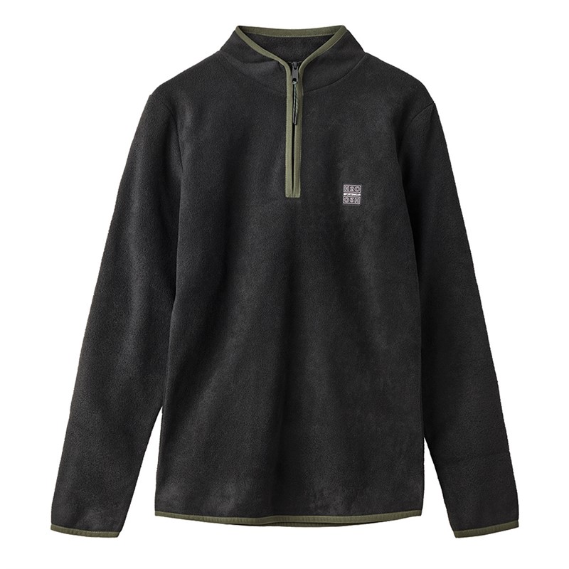 H2O Sweat-Shirt Faaborg à demi-zip 3500 Noir Homme