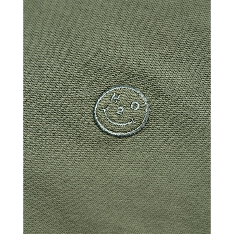 H2O Unisex Happy T-Shirts Grün