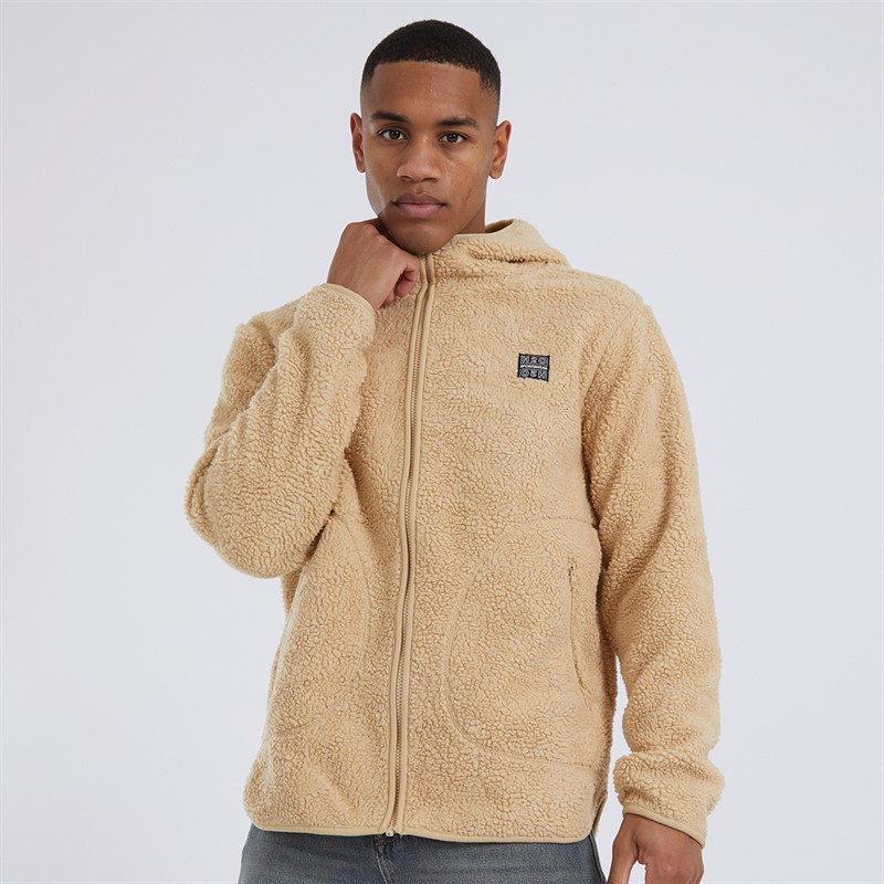 H2O Langli Hættetrøje i Fleece 3575 Beige