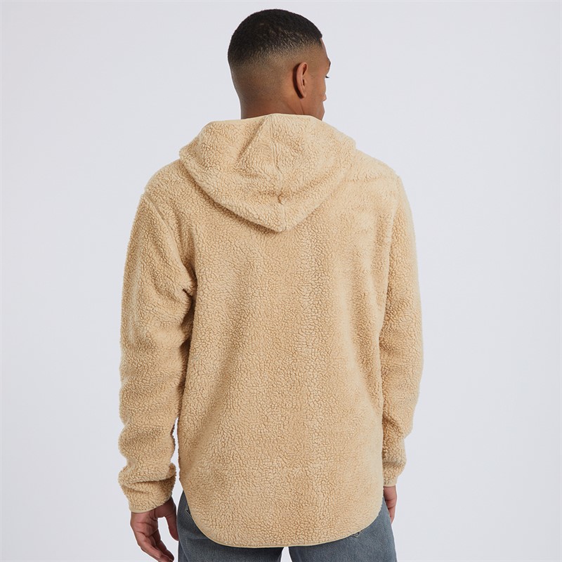 H2O Langli Hættetrøje i Fleece 3575 Beige