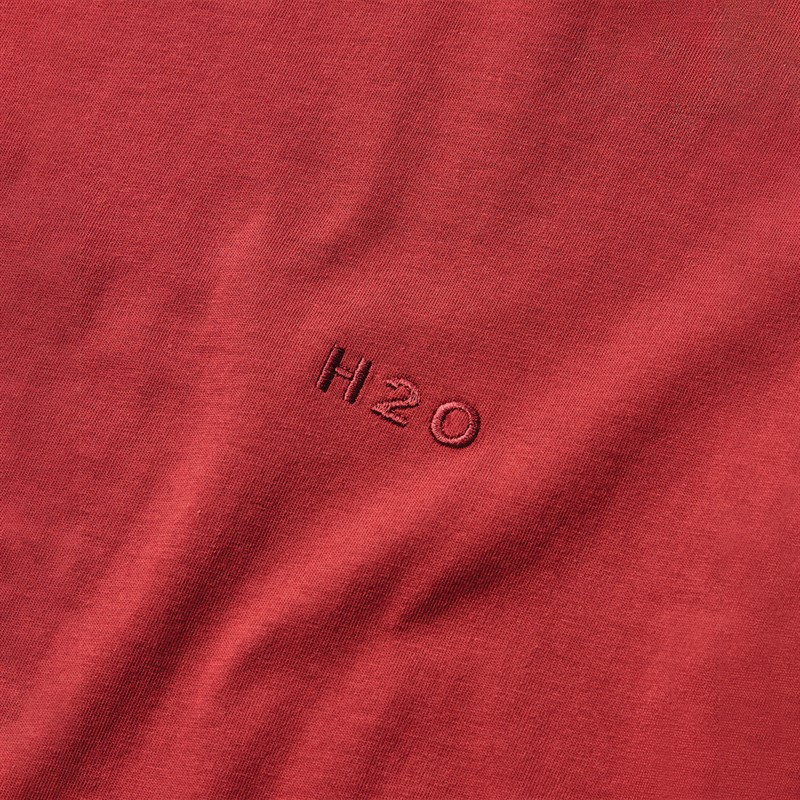 H2O Glückliches Langarm T-Shirt 3597 Rost