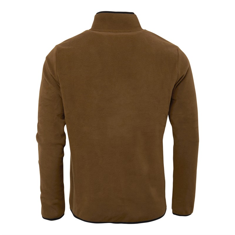 H2O Sweat à Capuche Faaborg mi-zip 3560 Marron Bison