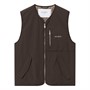 Les Deux Vestes sans Manches Mack Homme Marron