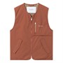 Les Deux Herre Mack Veste Rødorange