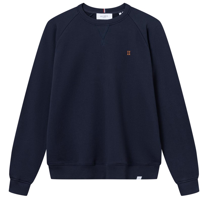 Les Deux Herre Nørregaard Sweatshirts Mørk Marineblå