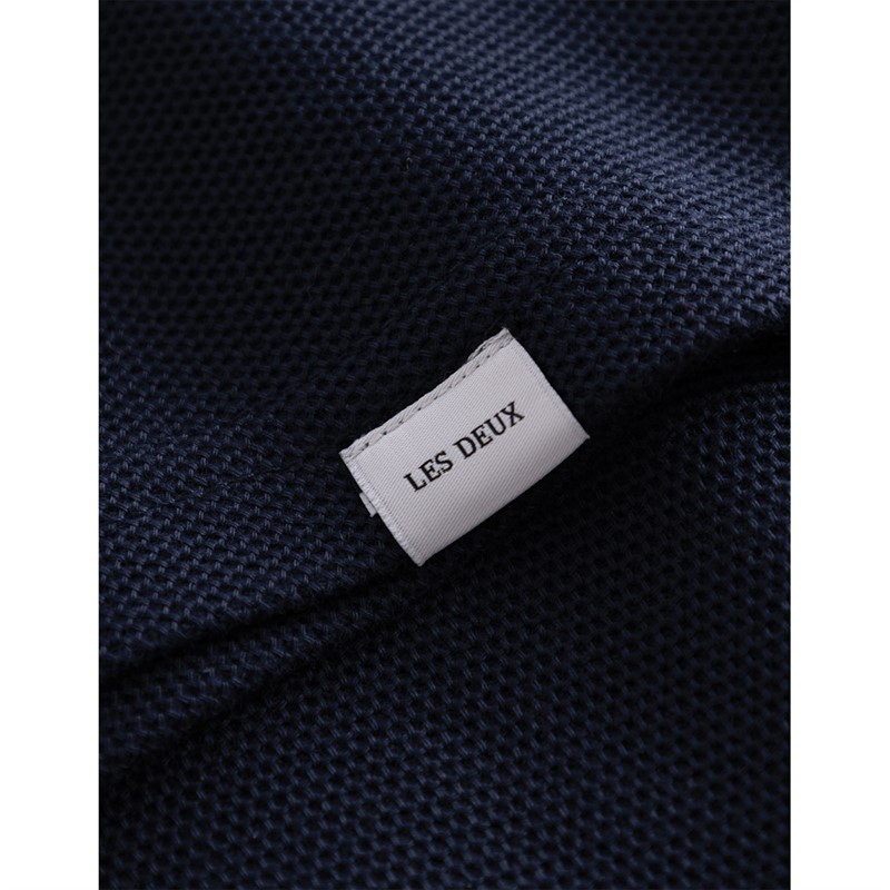 Les Deux Herre Ace T-shirts Marineblå