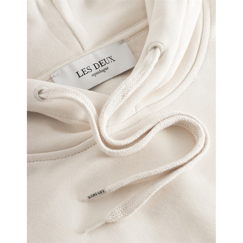 Les Deux Męskie Chad Bluzy z kapturami Ecru
