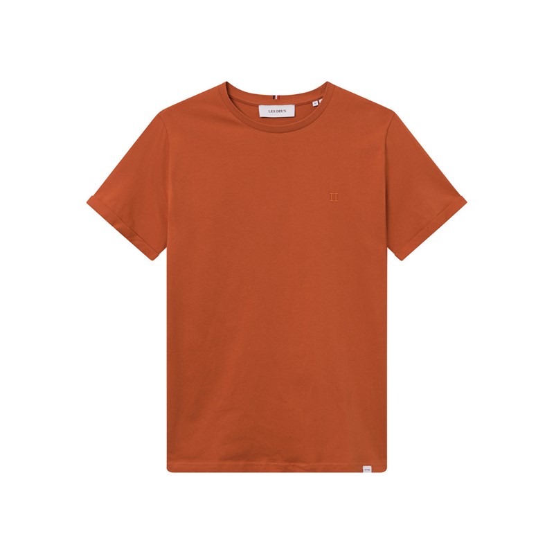 Les Deux Herre Nørregaard T-shirt 752730 - Court Orange/Orange