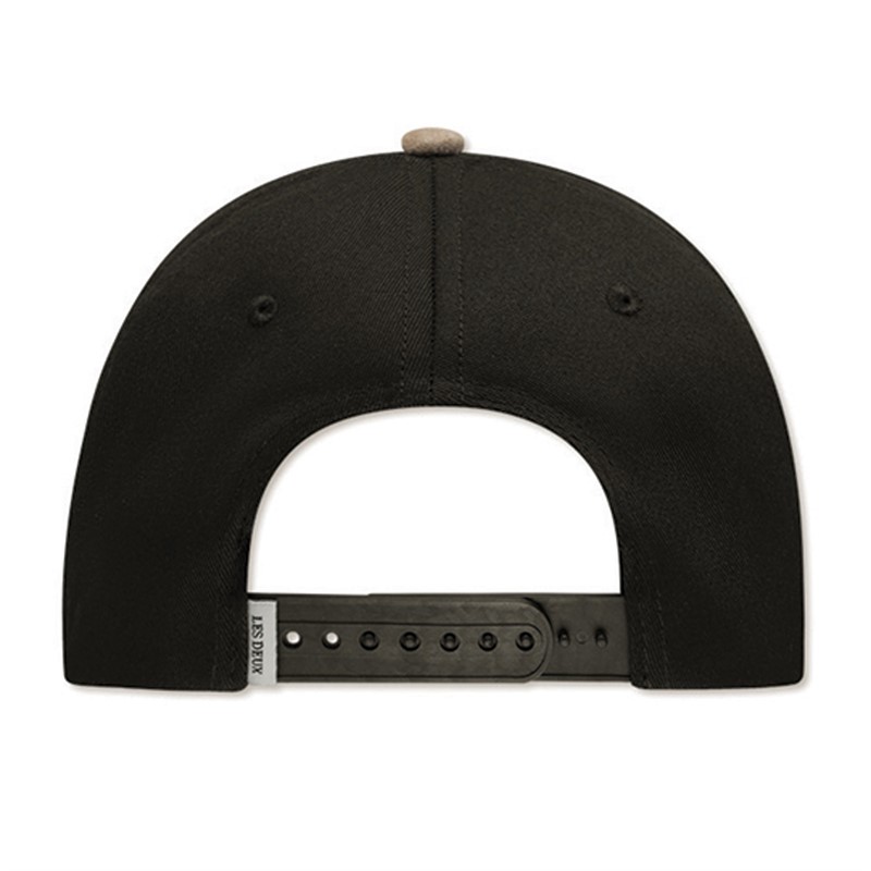 Les Deux Casquette de baseball Homme 100810 - Noir/Sable foncé