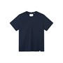 Les Deux Herre Marais T-shirt Mørkeblå