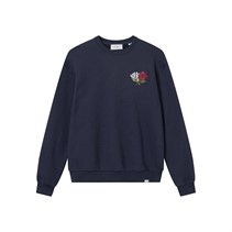 Les Deux Herensweater Felipe Donkerblauw