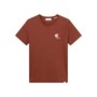 Les Deux Herre Felipe T-shirt Fired Brick