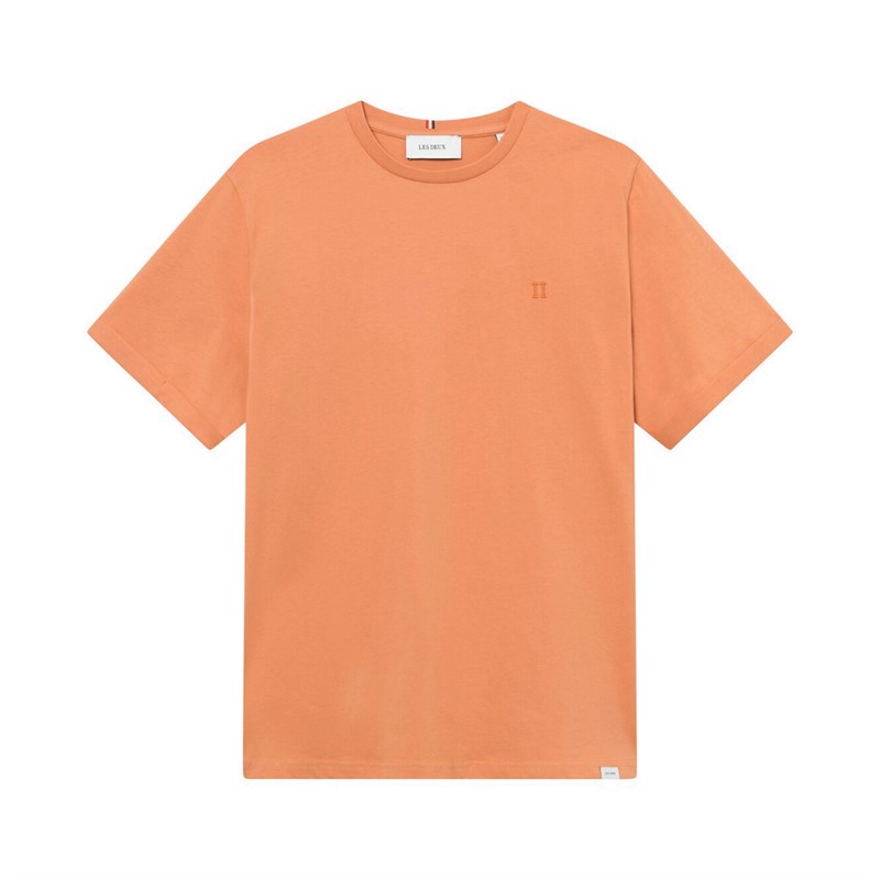 Les Deux Herre Nørregaard T-shirt Bagt Papaya/Orange