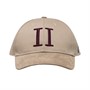 Les Deux Baseball Cap Herren Dunkel Sand / Dunkel Lila