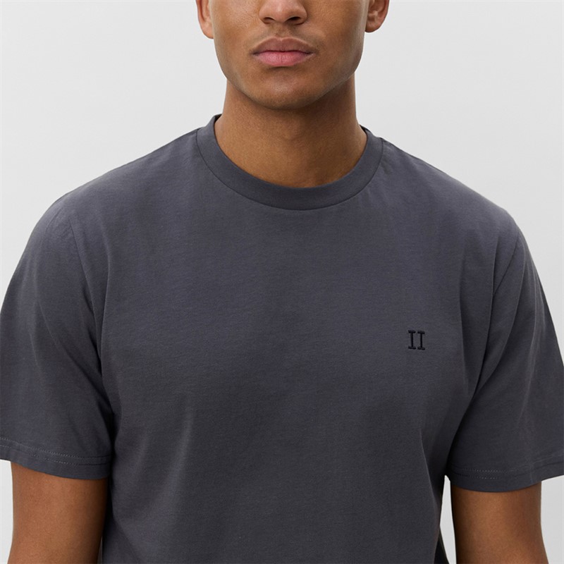 Les Deux T-shirt Contrast Homme Asphalt