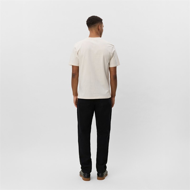 Les Deux T-shirt Contrast Homme Ivory
