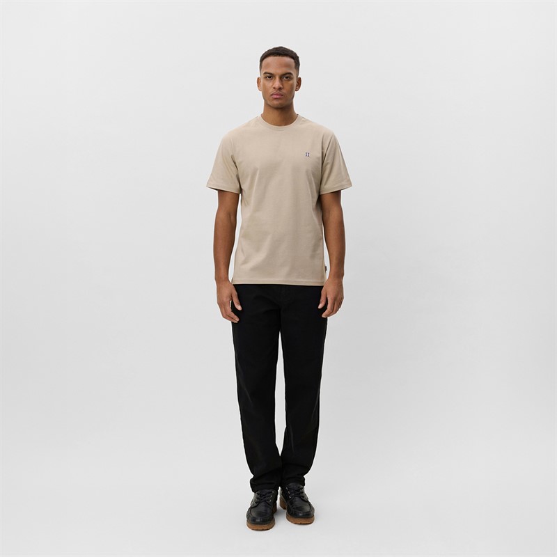Les Deux Herre Core Kontrast T-shirt Dark Sand