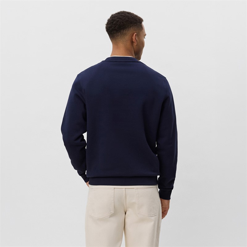 Les Deux Herre Core Kontrast Sweatshirt Dark Navy
