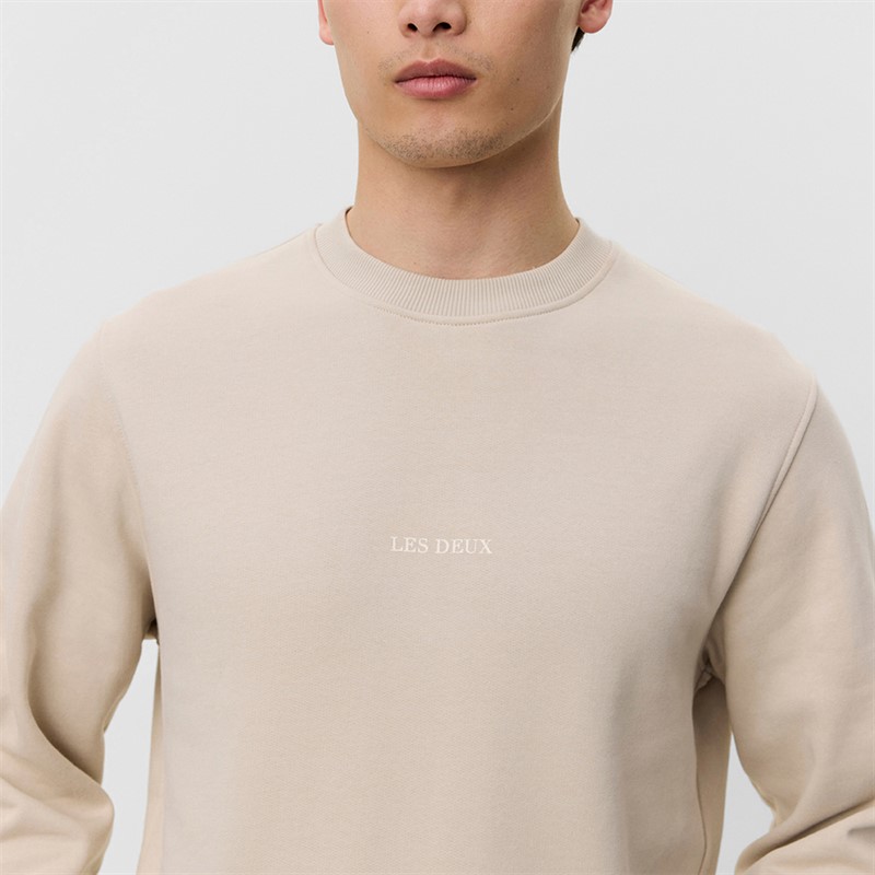 Les Deux Herre Andrew Sweatshirt Light Sand