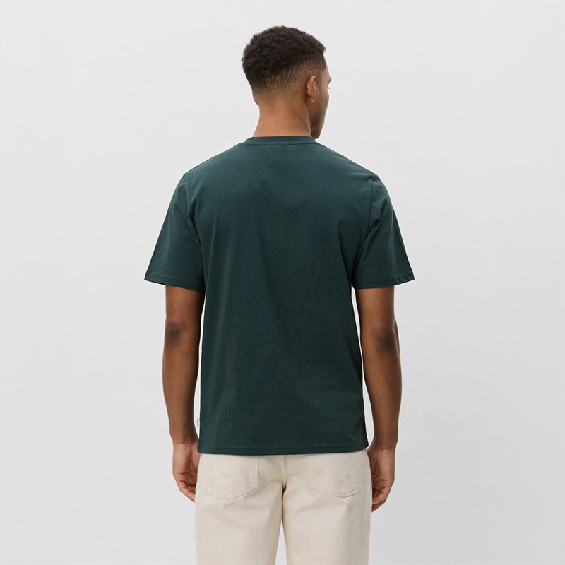 Les Deux Herre Core Kontrast T-shirt Pine Green
