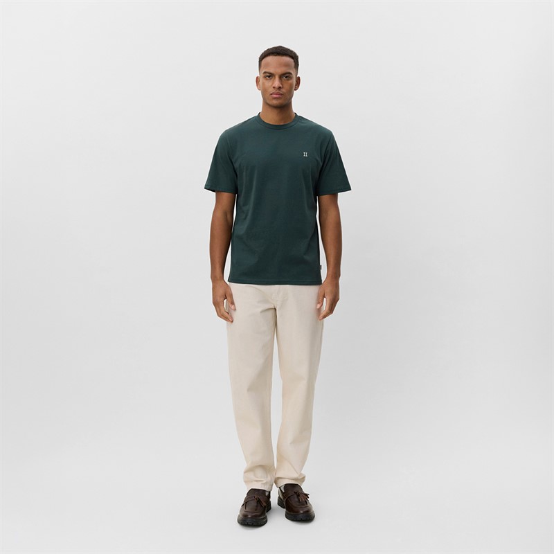 Les Deux Herre Core Kontrast T-shirt Pine Green