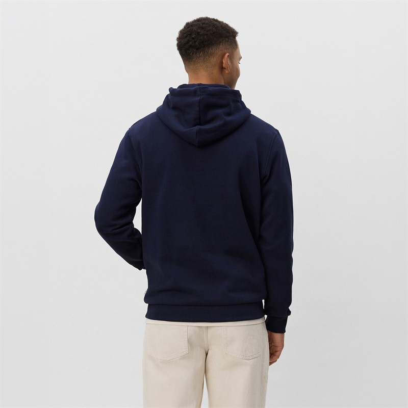 Les Deux Herre Core Kontrast Hættetrøje Dark Navy