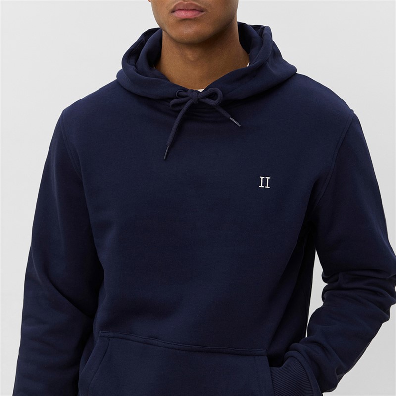 Les Deux Herre Core Kontrast Hættetrøje Dark Navy