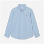 Les Deux Boys Konrad Contrast Oxford Shirt Light Blue
