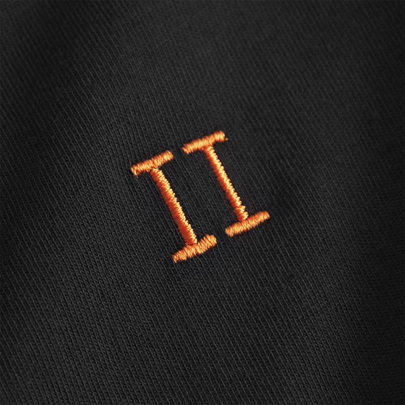 Les Deux Boys Norregaard T-Shirt Black/Orange